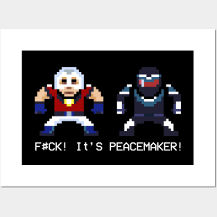 Pixel John Cena's Peacemaker Posters and Art